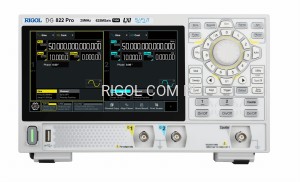 Generator Arbitralny RIGOL DG822 Pro - 2CH 25MHz 2Mpts/ch 625 MSa/s seria DG800 Pro